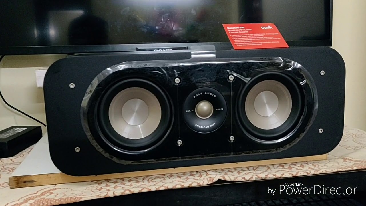 video Loa center Polk Audio Signature S30 chính hãng 0