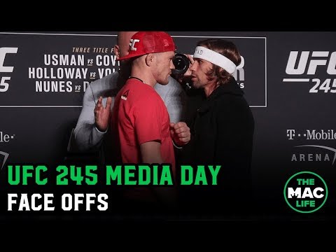 UFC 245 Media Day | Face Offs