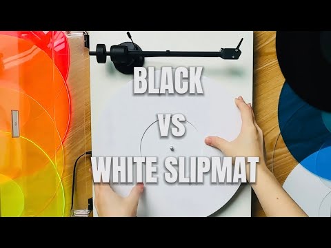 Slipmat Connoisseurs Want THIS Black VS White Comparison