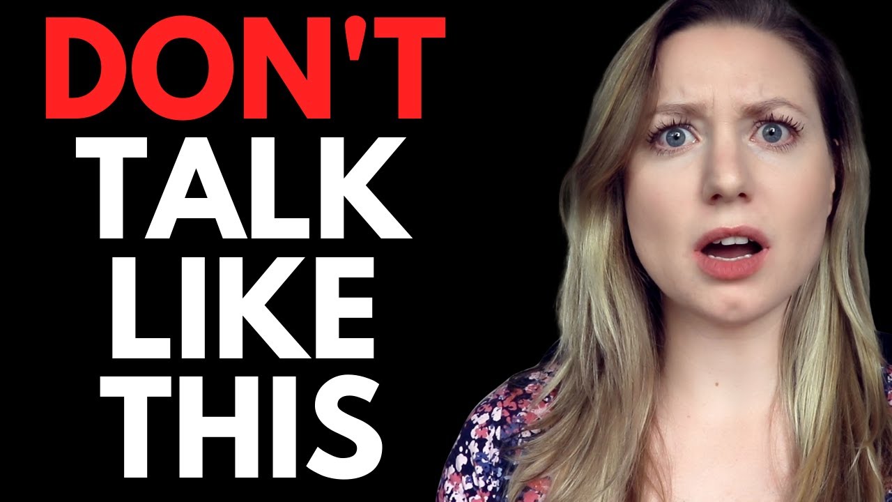 5 Bad Speech Habits To Avoid