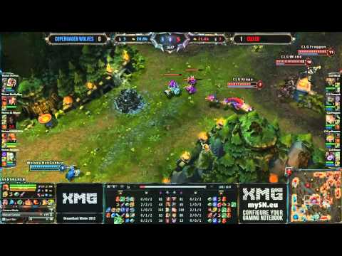 LoL Dreamhack CLG.EU vs Copenhagen Wolves (Game 2)[Semi-Finals]
