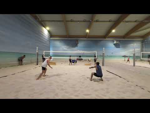 Treino em Hamburgo - André e George/Partain e Benesh l André Stein