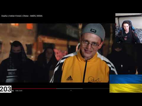 Reakcja na OsaKa x Adrian Forest x Cheez - AMEN, SIEMA
