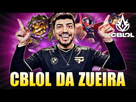 TRABALHARAM 1 MÊS PRA ENTRAR DE FÉRIAS *kkkkkkkk* CBLOL DA ZUEIRA