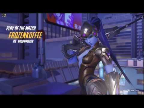 Overwatch Highlights ~ Widowmaker Quadra Headshot