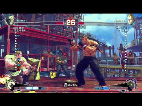 aki0 aki0 [Sagat] vs DAVE 1017 [Abel] SSF4 Japanese Online Ranked Matches - TRUE-HD