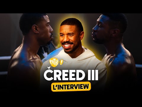 Creed III - Interview Michael B. Jordan Pathé France