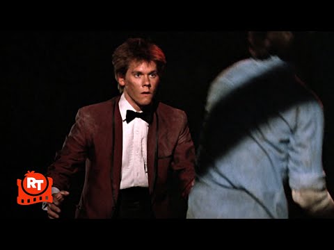 Footloose (1984) - The Parking Lot Fight Scene | Movieclips