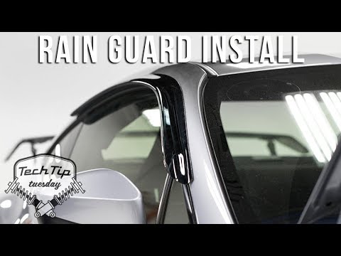 OLM Rain Guards Install - Tech Tip Tuesday