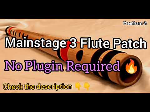 Free Mainstage 3 Flute Patch // No Plugin