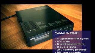 Video thumbnail for YAMAHA FB-01 Factory Presets demo by wolfgang S vukan