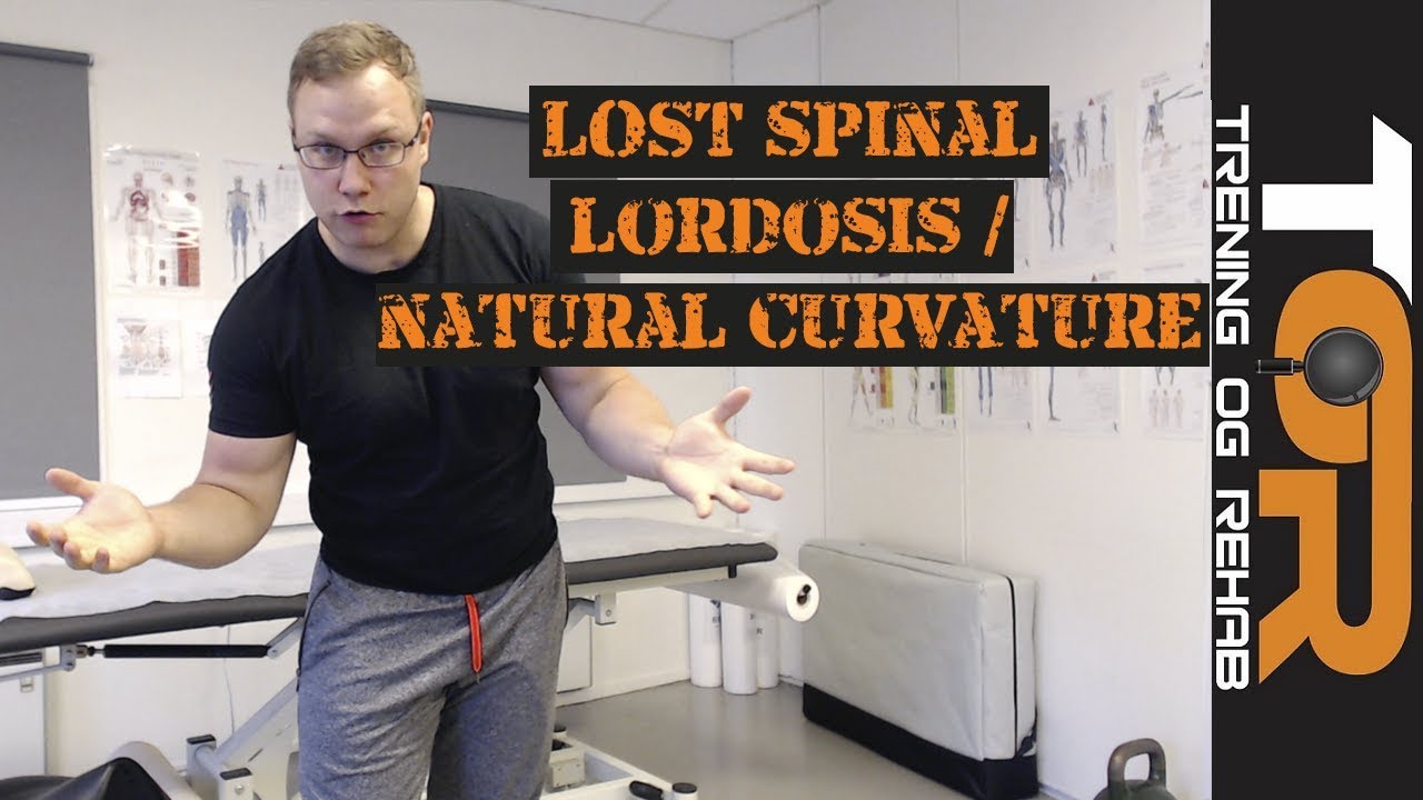 Lost spinal or flattened spinal lordosis / natural curvature and how to re obtain it