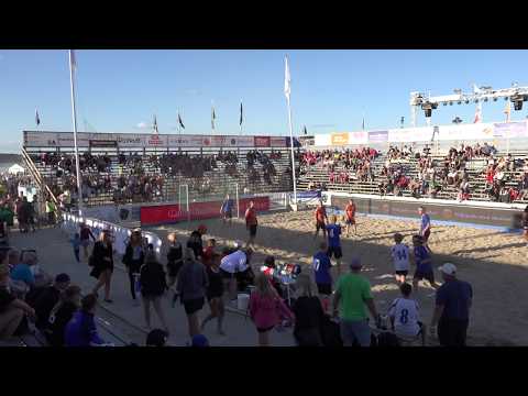 Åhus Beachhandboll 2016 Slutspel 1/4 Final  P01(IFK .02) , IFK Kristianstad 4 vs Upsala HK, 9-13