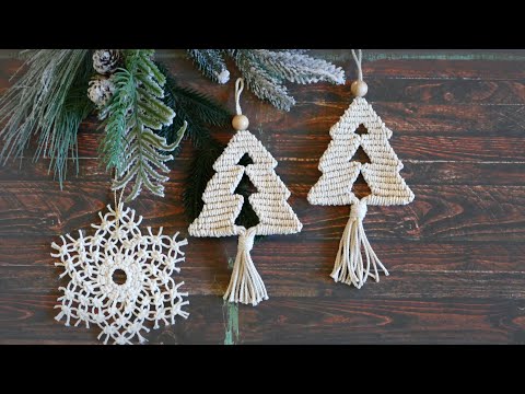 DIY Rope Gnomes EASY Macrame Christmas Crafts