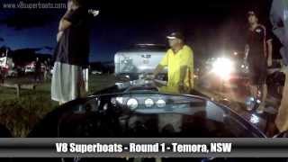 preview picture of video 'Australian Jet Sprint, Temora, Round 1, Final 350 class, 2014'