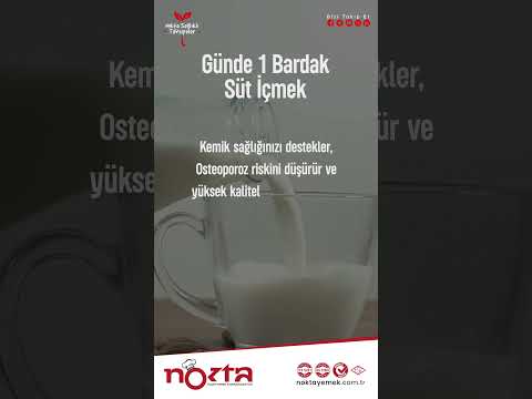 Günde 1 Bardak Süt