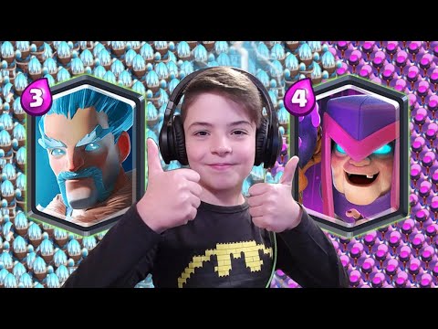 ICE WIZARD VS MOTHER WITCH - Clash Royale Super Challenge