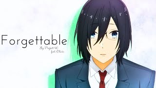 ||Nightcore AMV ENG|| Forgettable (Project 46 feat. Olivia)