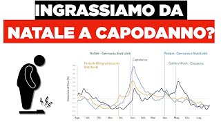 È vero che ingrassiamo da Natale a Capodanno