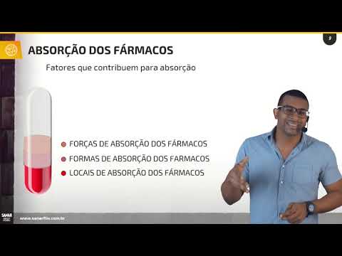 Farmacocinética - Absorção dos fármacos - Aula de Farmacologia SanarFlix