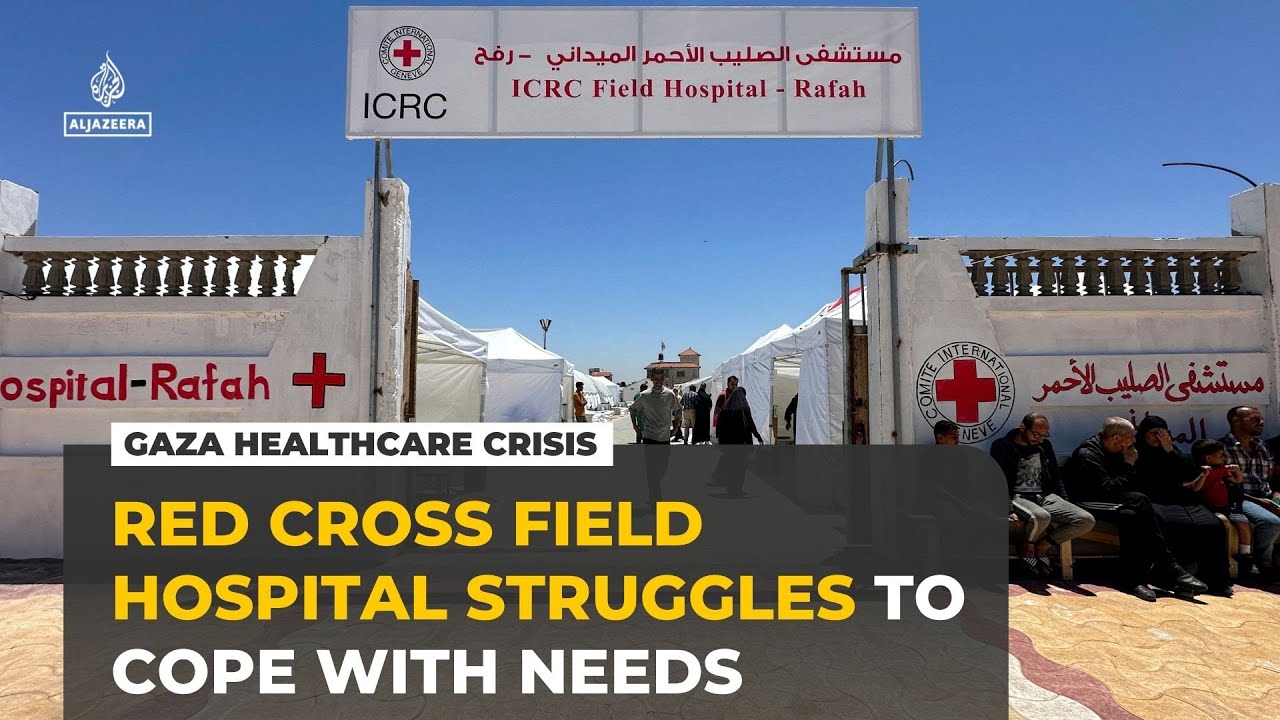 In Gaza, healthcare itself has become a 'casualty of the armed conflict': Red Cross