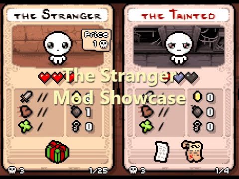 25+ Characters in one! The Stranger Mod Showcase - The Binding of Isaac Repentance
