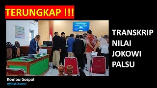 Download lagu Terungkap Persidangan Transkrip Nilai Jokowi Palsu mp3