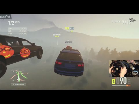 Forza Horizon 2 Storm Island LP Ep3 BMW X5 Getting AIR! w/Wheel Cam | SLAPTrain