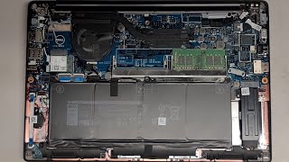 DELL Latitude 7400 Disassembly RAM SSD Hard Drive Upgrade Battery Replacement Repair Quick Look