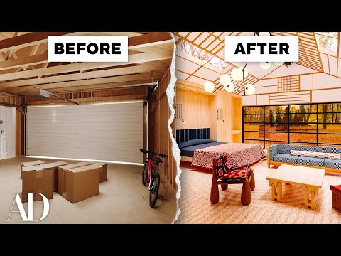 3 Interior Designers Transform The Same Empty Garage | Space Savers | Architectural Digest