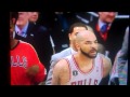 Chicago Bulls' Ronnie Brewer yelling at his ...