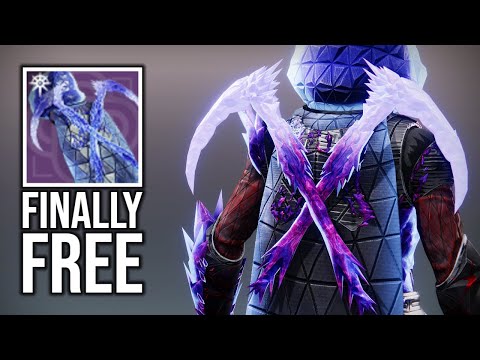 IT'S FINALLY FREE! Unique Armor & Shader Interaction! - Destiny 2 Edge of Fate