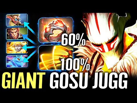 🔥 GIANT JUGGERNAUT 30.000 GOLD COMEBACK — 60% Model Scale 100% Ultimate Weapon Dota 2 Pro