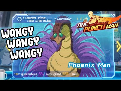 👊👊 GACHA BLACK TICKET PHOENIX MAN LIMITED SSR - One Punch Man The Strongest