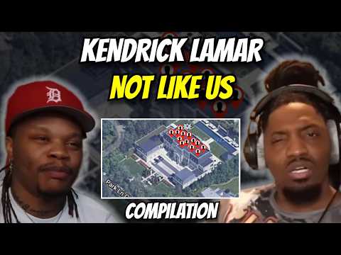 Kendrick Lamar - Not Like Us | REACTION COMPILATION