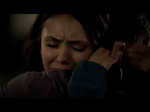 Stefan and Elena hug scenes