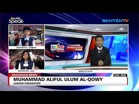 Video dokumentasi praktik panggung dan rekaman podcast siswa Speak Corner Public Speak ID Serang episode 1