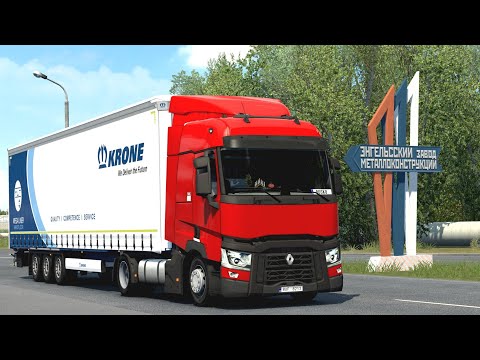 ETS2 Renault T 440 Borisoglebsk - Engels