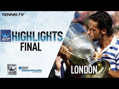 Теннис Highlights Lopez Saves MP For Queens Club 2017 Crown