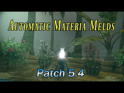 FFXIV: Automatic Materia Melding In 5.4