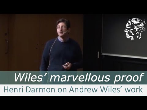 Henri Darmon: Andrew Wiles' marvelous proof