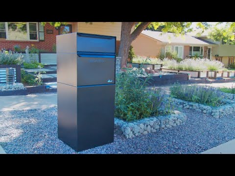 USPS Approved Full Service Vault DVCS0015 - Curbside Package Mailbox with Incoming & Outgoing Mail