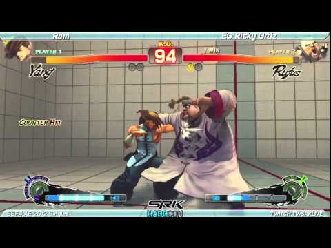 HADOCON III - SSF4:AE 2012 - Rom vs EG Ricky Ortiz