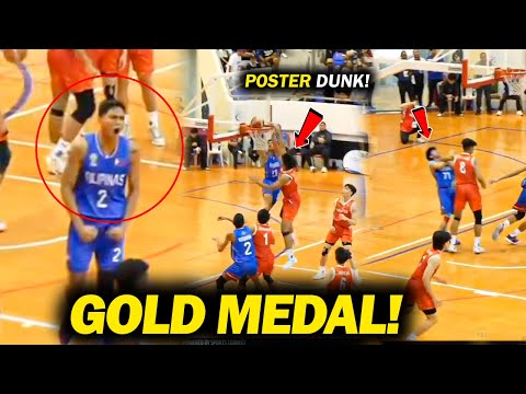 GOLD MEDAL! Philippines vs Malaysia | What a Game, Umabot sa Overtime! Grabeng Pisikalan sa Game!