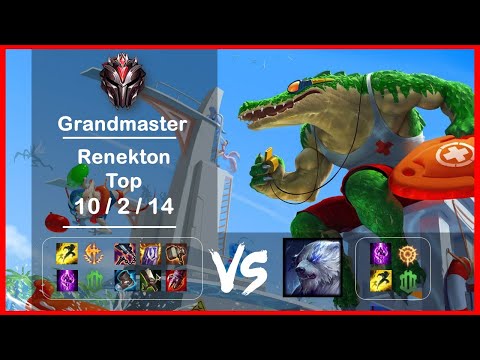 KR Grandmaster Replays Top Renekton vs Volibear Ep.3503