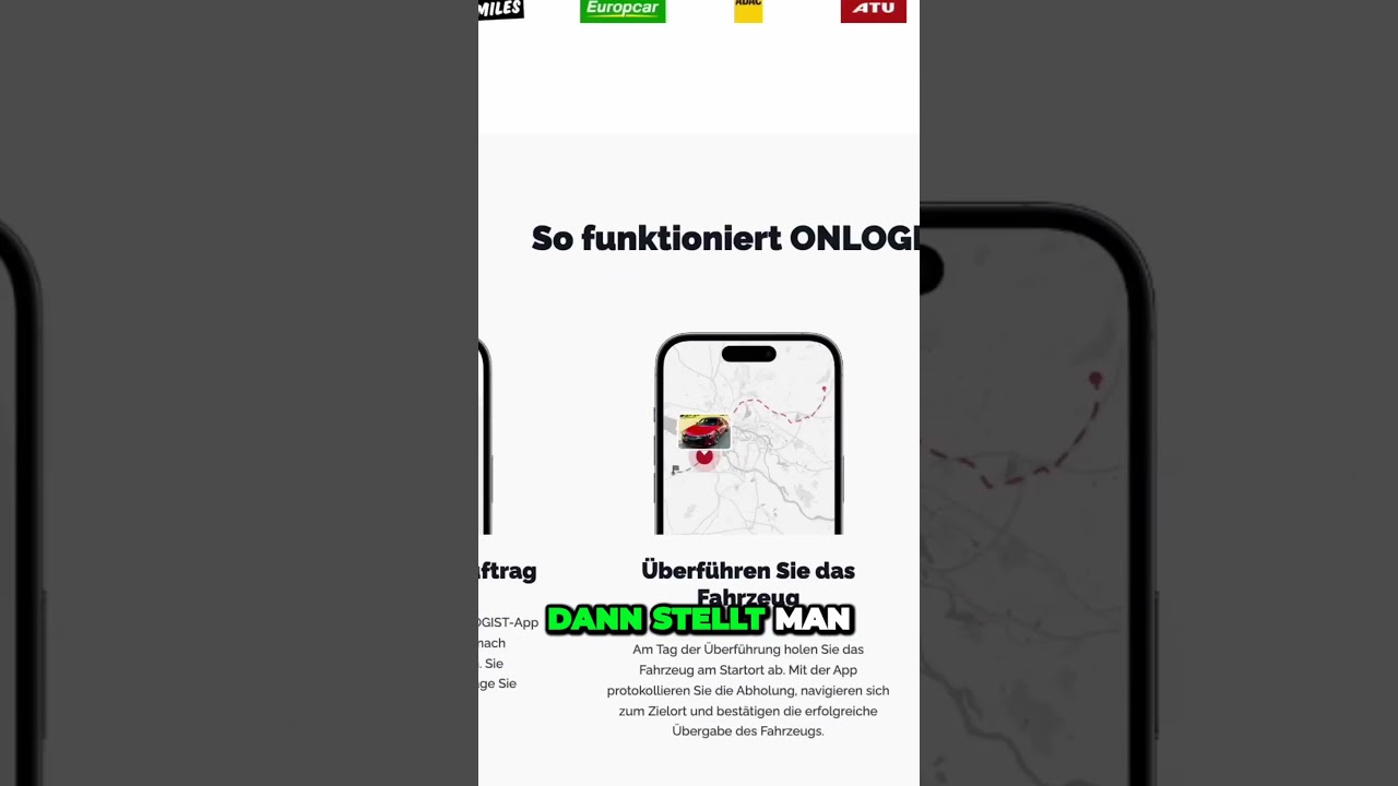 Verdienen Sie mit Überführungsfahrten mehr Geld, als Sie je gedacht hätten! #shorts