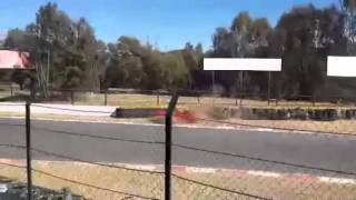 preview picture of video 'Ferrari 458 Speciale Crash Kyalami 19th July 2014'