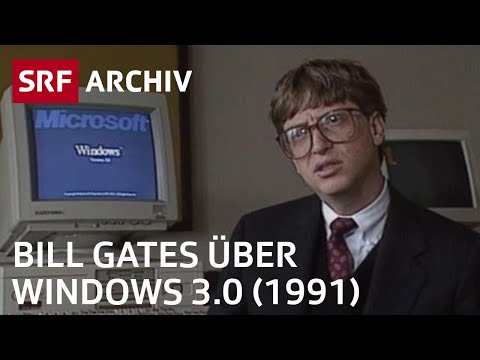 Bill Gates on Windows 3.0 (1991) | Technology History | SRF Archive