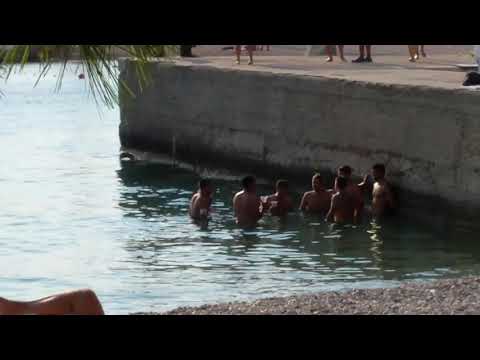 Klapa singing near Makarska, Croatia
