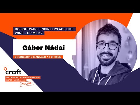 GÁBOR NÁDAI (Mefi): Do Software Engineers Age like Wine... or Milk? (Breakout room talk)